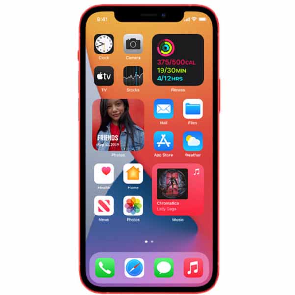گوشی موبایل اپل مدل iPhone 12 A2404 دو سیم‌ کارت ظرفیت 128 گیگابایت-گوشی موبایل «iPhone 12» پرچم‌دار جدید شرکت اپل است که با چند ویژگی جدید و دوربین دوگانه روانه بازار شده است. اپل برای ویژگی‌ها و طراحی کلی این گوشی از همان فرمول چند سال اخیرش استفاده کرده است. نمایشگر آیفون 12 به پنل Super Retina م ...